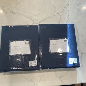 PB kids Quincy blackout drapes-2 panels